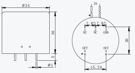 TR1102-2SB Anti-interference type voltage Transformer with double shield